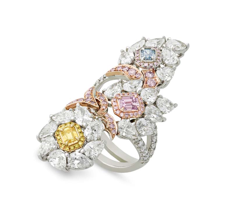 platinum zircon classic ring